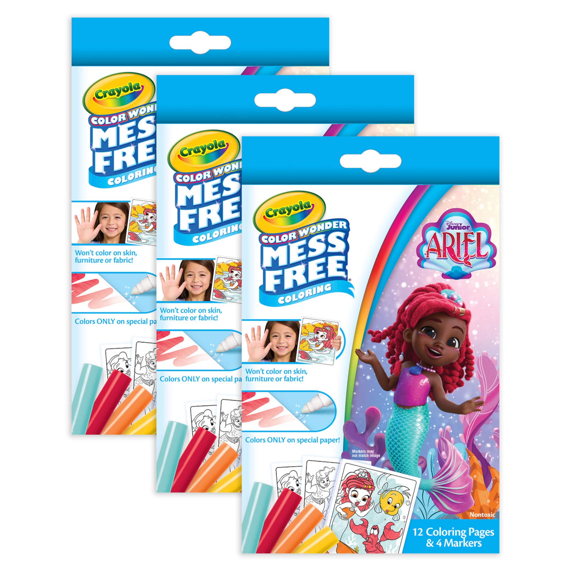 Crayola® Ariel Color Wonder Mini Box, Set of 3